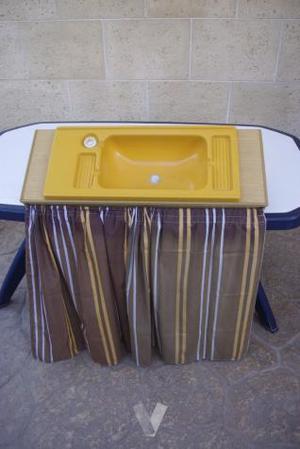Conjunto lavabo caravana moncayo con mueble