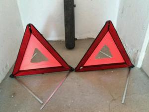 triángulos para coche