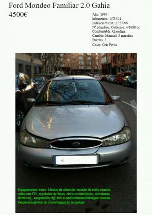 FORD Mondeo 2.0I GHIA -98