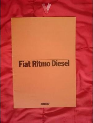 Catálogo Fiat Ritmo. FR. 