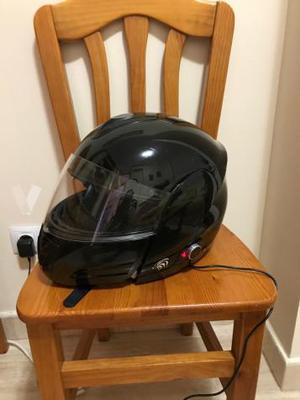 casco moto Bluetooth e intercomunicador