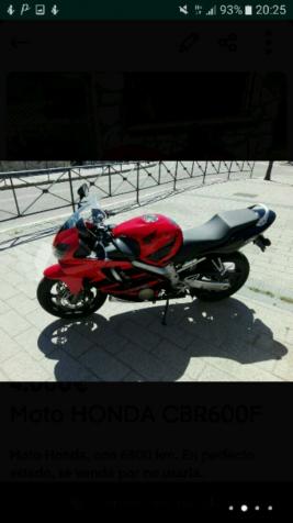 HONDA CBR 600F (