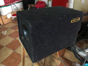 Subwoofer coche Hertz 12" con caja.