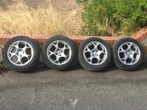4 llantas Tsw 7x15 con H / 