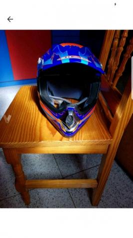 Casco de motocross para niños