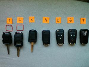 Carcasa llave para Opel