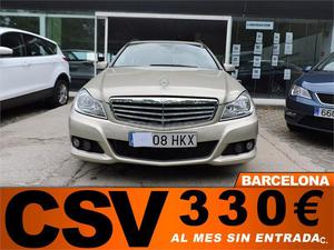 MERCEDES-BENZ Clase C C 200 CDI BE Blue Efficiency Ed.