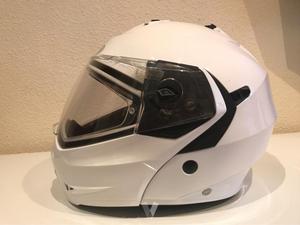 casco moto caberg duke white