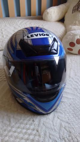 Casco moto levior