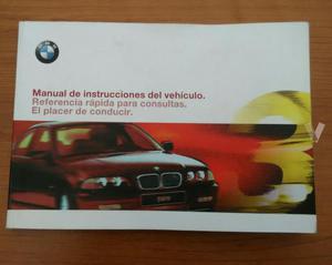 MANUAL INSTRUCCIONES BMW