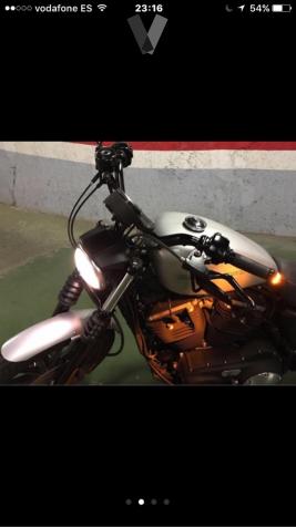 HARLEY DAVIDSON Sportster 883 Iron Dark Custom ()