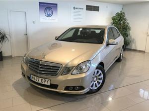 Mercedes Benz Clase E 350CDI BE Elegance Aut.