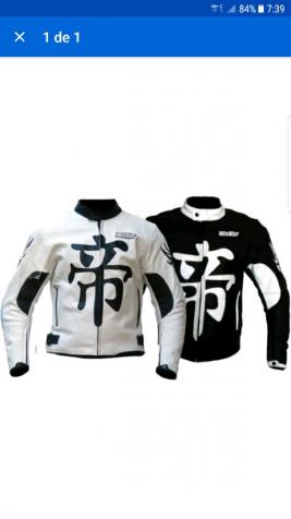 chaquetas de piel moto