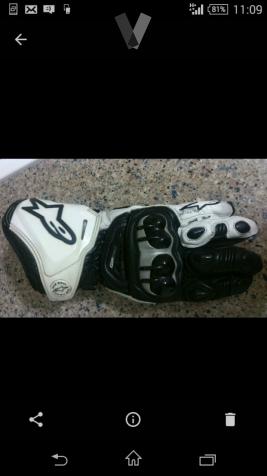 Guantes y mono