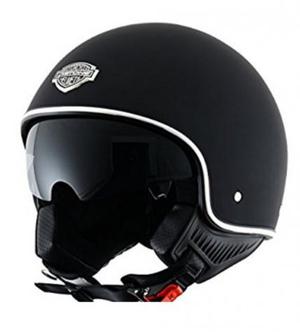 Casco de moto Helmets (negro mate) talla L
