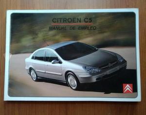 MANUAL INSTRUCCIONES CITROEN C5