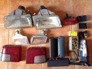 Peugeot 205 faros, pilotos y despiece