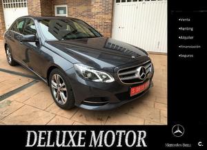 MERCEDES-BENZ Clase E E 220 BlueTEC 4p.