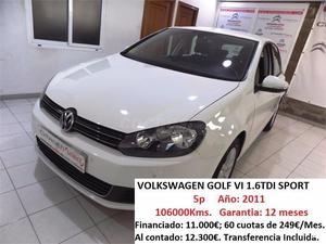 VOLKSWAGEN Golf 1.6 TDI 105cv DPF Sport 5p.