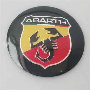 Emblema Logos Fiat Abarth Juego 4 unid