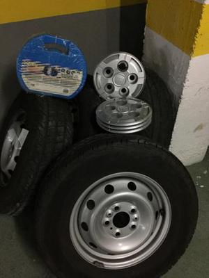 4 Neumáticos con llantas