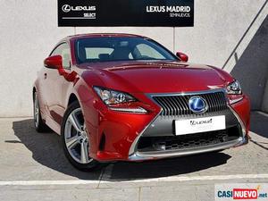 Lexus rc 300h 2.5 executive + ts '16 de segunda mano