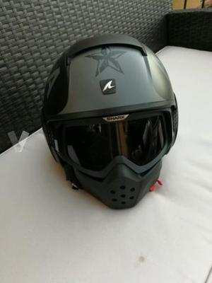 casco shark dark