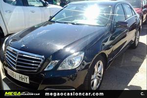 MERCEDES-BENZ Clase E E 220 CDI Blue Efficiency Avantgarde