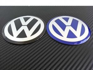Kit logos tapa buje llantas 90mm VW Nuevo