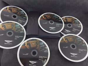 Mapa CD y DVD navegador Bentley