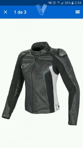 CHAQUETA MOTO MUJER