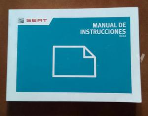 manual de instrucciones seat ibiza