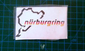 Vinilo para coche circuito de Nürburgring