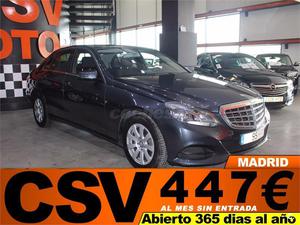 MERCEDES-BENZ Clase E E 220 CDI BlueEFFICIENCY Edition 4p.