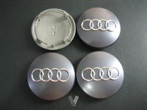 Tapas de buje llantas emblemas Audi Nuevos