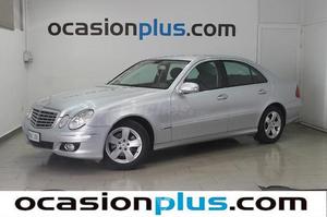 Mercedes-benz Clase E E 220 Cdi Elegance 4p. -09