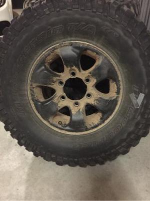 llantas mitsubishi montero y cubiertas bfgoodrich