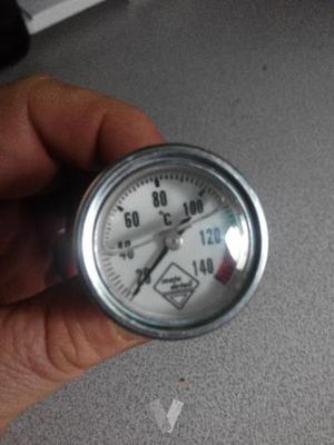 Reloj de temperatura moto de rosca tapón