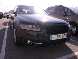 parrilla audi a6 c y logo negro