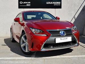 SE VENDE LEXUS RC 300H 2.5 EXECUTIVE + TS AñO:  COLOR: