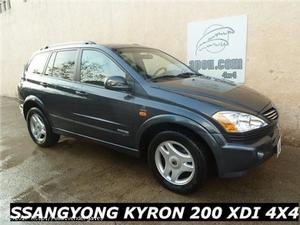 SE VENDE SSANGYONG KYRON 200XDI LIMITED AñO:  COLOR: -