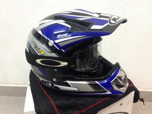 Casco cross enduro HJC 2 gafas