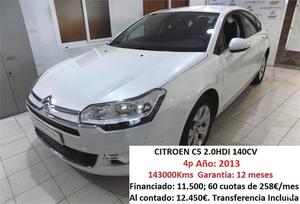 CITROEN C5 2.0 HDi 140cv Exclusive 4p.