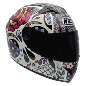 CASCOS NZI INTEGRAL MUST 2 MEXICAN SKULL NUEVO