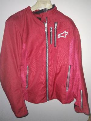 Chaqueta de moto de chica