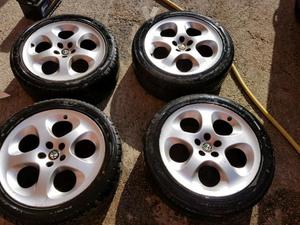 llantas alfa Romeo 156 con ruedas