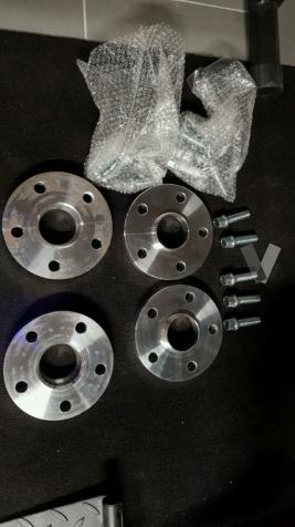separadores mm de aluminio