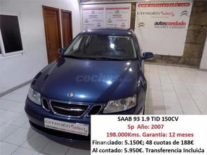 Saab 93 Sport Hatch Vector 1.9 Tid 5p. -07