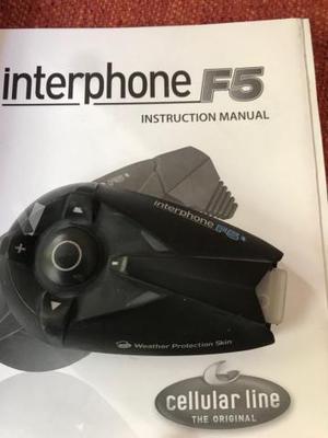 Interphone F5 Intercomunicador Moto