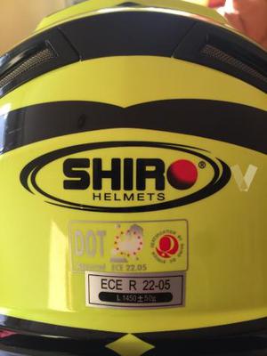 casco shiro y equipacion de motocross